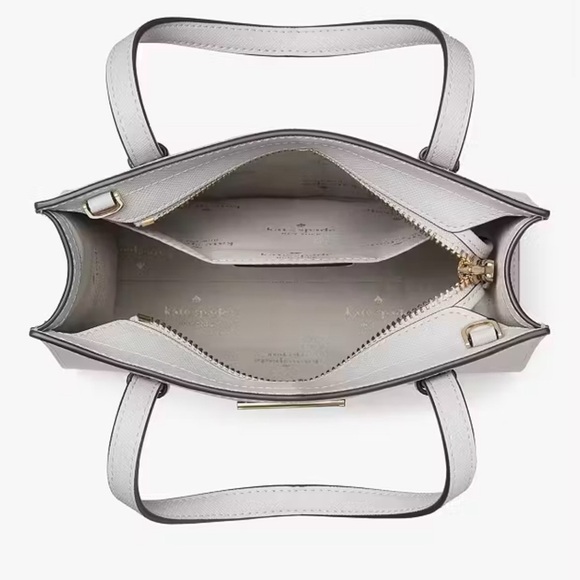 Kate Spade “Kenzie” Satchel Light Gray NWT - Picture 11 of 12